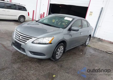 2014 Nissan Sentra Fe+ S/Fe+ Sv/S/Sl/Sr/Sv из США, поврежденный, VIN 3N1AB7AP3EL668732